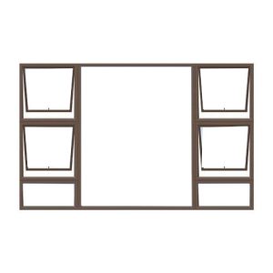 P4TT2415 Top Hung Aluminium Window