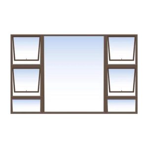 P4TT1815 Top Hung Aluminium Window – 28mm Value Range | W1800 × H1500 mm