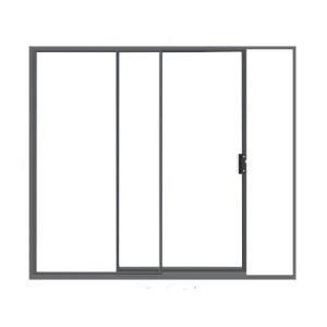 Aluminium 1 panel Sliding Door W2400mm x H2100mm