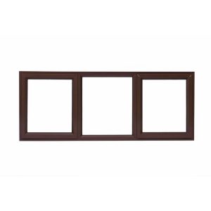 Top Hung Aluminium Window PTT246 2 Vent W2400MM x H600MM