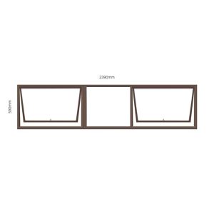 PTT246 Top Hung Aluminium Window