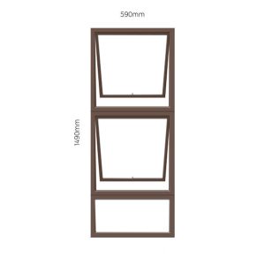 PTT 615 Top Hung Aluminium Window