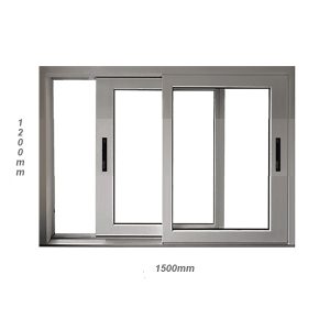 HS 1515 Horizontal Sliding Aluminium Window