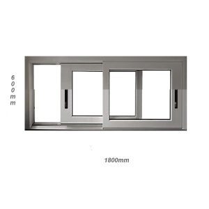 HS 186 Horizontal Sliding Aluminium Window