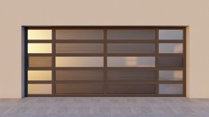 Double Aluminium Cladding and Glass Door W 4880mm X H 2135mm