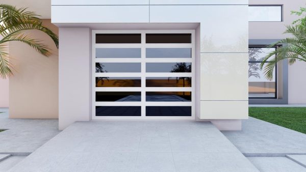 Single Aluminium and Glass  W 2440mm X H 2135mm