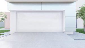 Double Aluminium Garage Door  White W4880xH2135mm