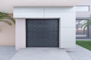 Single Charcoal  Chromadek Steel Garage Door – 2440mm (W) x 2135mm (H)