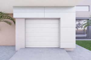 Single Aluminium Broad Fluted Garage Door | W2440 × H2135 mm