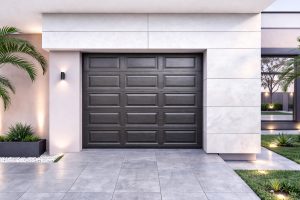 Single Bronze Chromadek Steel Garage Door – 2440mm (W) x 2135mm (H)